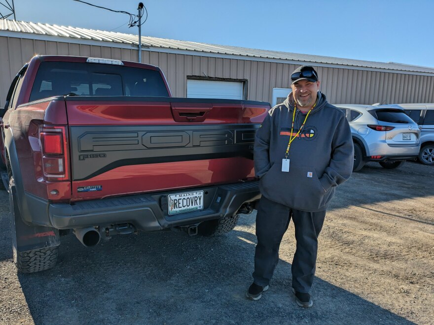 Erik Lamoreau is a Peer Recovery Coordinator for the Mi'kmaq Nation Health Department.  Look at your license plate.