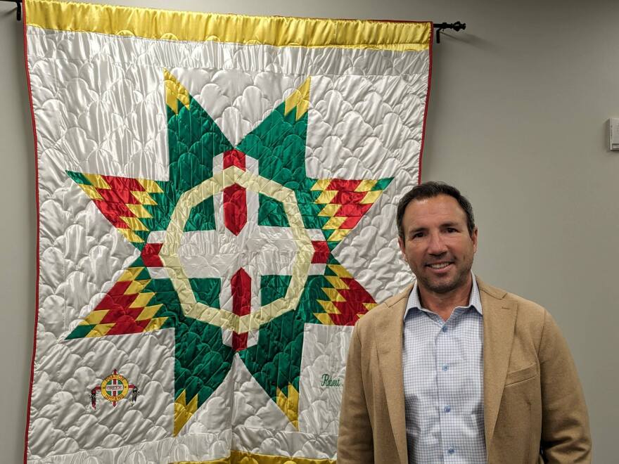 Robert McGhee is vice president of the Poarch Band of Creek Indians in Alabama.  The tribe has spent its opioid settlement funds on a statistical modeling platform intended to help them invest future dollars wisely.